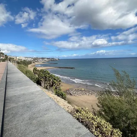 Danubio, Modernes Mit Poolblick Und Seitlichem Meerblick, Wohnzimmer Und 1 Schlafzimmer, 4 Etage, Im Herzen Von Playa Del Ingles, Gran Canaria *