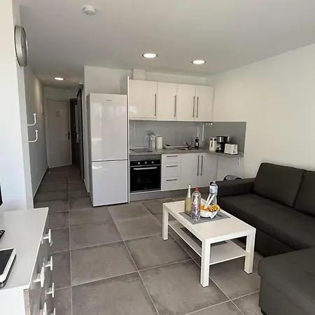 Danubio, Modernes Mit Poolblick Und Seitlichem Meerblick, Wohnzimmer Und 1 Schlafzimmer, 4 Etage, Im Herzen Von Playa Del Ingles, Gran Canaria 플라야 델 잉글스