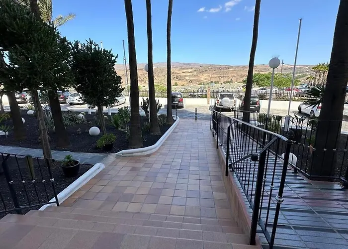 Danubio, Modernes Mit Poolblick Und Seitlichem Meerblick, Wohnzimmer Und 1 Schlafzimmer, 4 Etage, Im Herzen Von Playa Del Ingles, Gran Canaria Apartamento