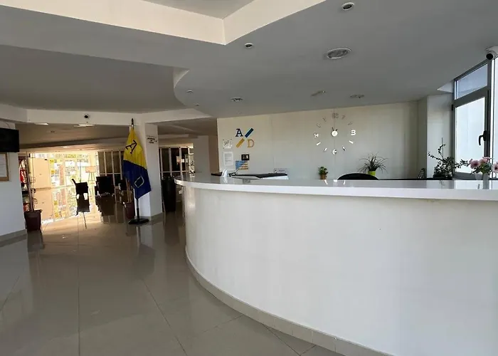 Danubio, Modernes Mit Poolblick Und Seitlichem Meerblick, Wohnzimmer Und 1 Schlafzimmer, 4 Etage, Im Herzen Von Playa Del Ingles, Gran Canaria *